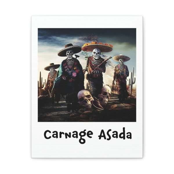 Funny Canvas Art Print Gallery Wrap - Carnage Asada - Image 22