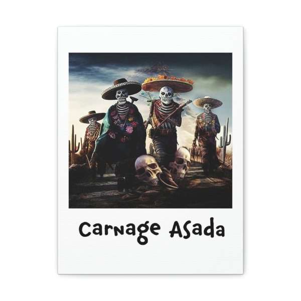 Funny Canvas Art Print Gallery Wrap - Carnage Asada - Image 29