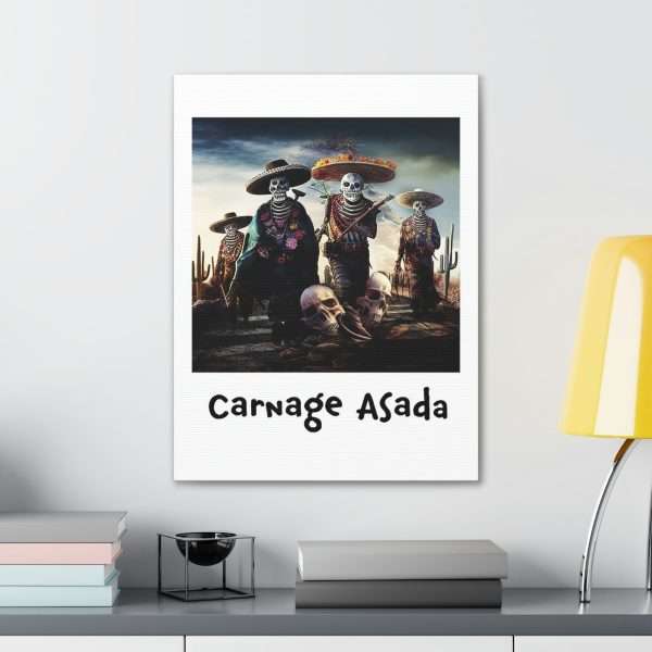 Funny Canvas Art Print Gallery Wrap - Carnage Asada - Image 39