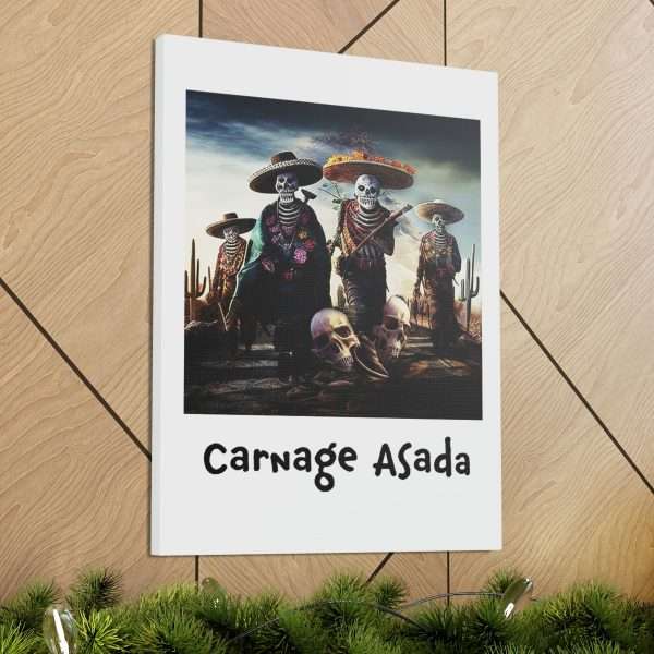 Funny Canvas Art Print Gallery Wrap - Carnage Asada - Image 42