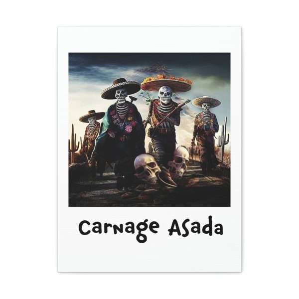 Funny Canvas Art Print Gallery Wrap - Carnage Asada - Image 36