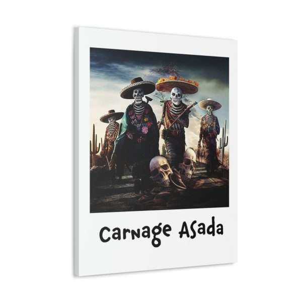 Funny Canvas Art Print Gallery Wrap - Carnage Asada - Image 44