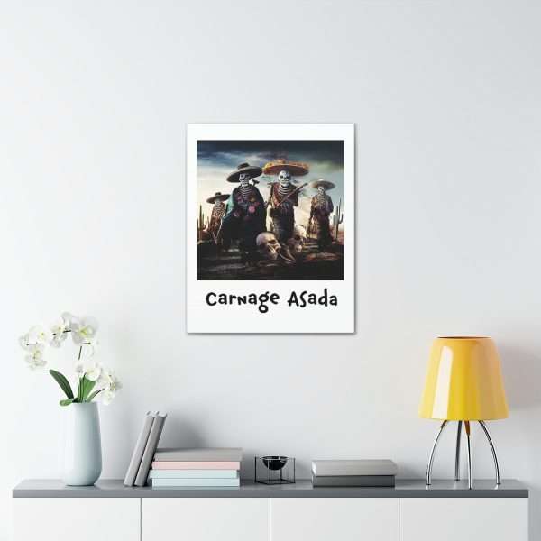 Funny Canvas Art Print Gallery Wrap - Carnage Asada - Image 46