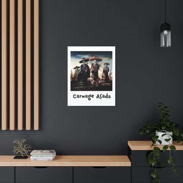 Funny Canvas Art Print Gallery Wrap - Carnage Asada - Image 47