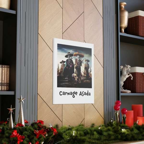 Funny Canvas Art Print Gallery Wrap - Carnage Asada - Image 49