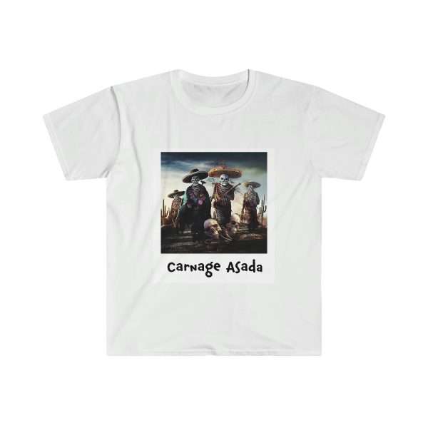 Funny Unisex Soft-Style T-Shirt - Carnage Asada