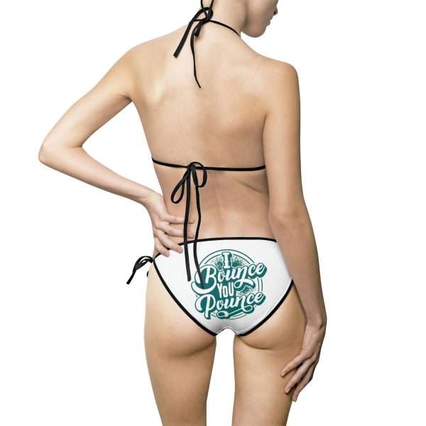 Funny Women's Bikini Swimsuit - I Bounce, You Pounce - Image 3