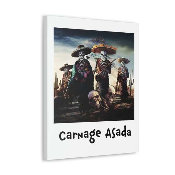 Funny Canvas Art Print Gallery Wrap - Carnage Asada - Image 9