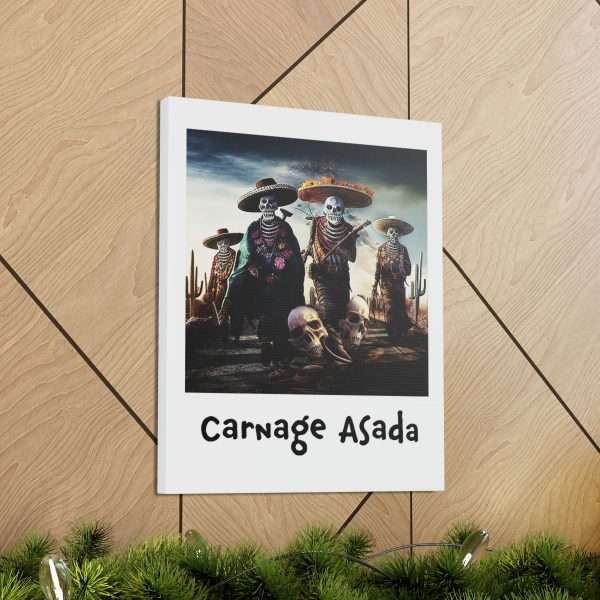 Funny Canvas Art Print Gallery Wrap - Carnage Asada - Image 14