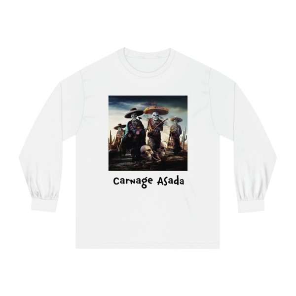 Funny Unisex Classic Long Sleeve T-Shirt - Carnage Asada - Image 2