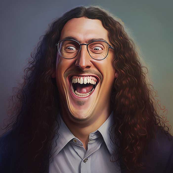 Weird Al Yankovic funny laugh