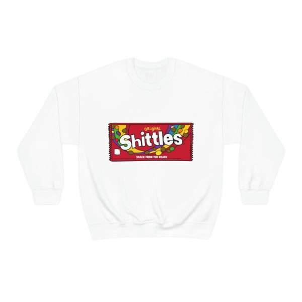 Unisex Heavy Blend™ Crewneck Sweatshirt - Shittles Candy – Snack from the Crack - Image 2