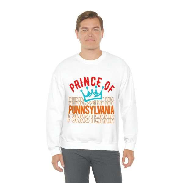 Funny Unisex Heavy Blend Crewneck Sweatshirt - Prince of Punnsylvania