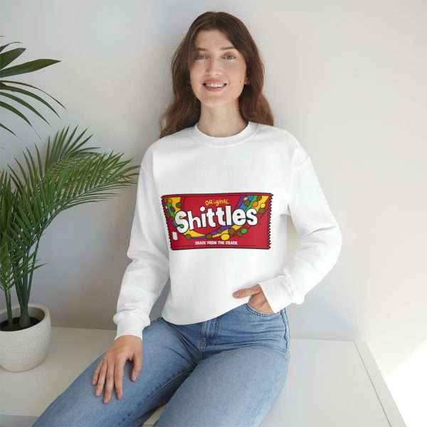 Unisex Heavy Blend™ Crewneck Sweatshirt - Shittles Candy – Snack from the Crack