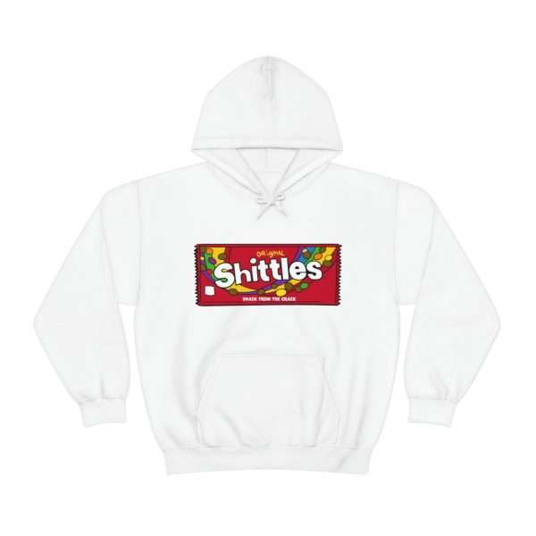 Funny Unisex Heavy Blend Hoodie Sweatshirt - Shittles Candy – Snack from the Crack - Image 2