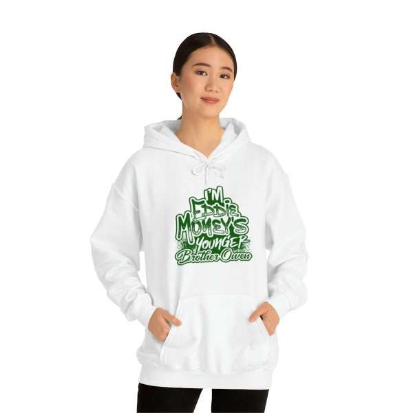 Funny Unisex Heavy Blend Hoodie Sweatshirt - I'm Eddie Money's Younger Brother Owen - Image 4