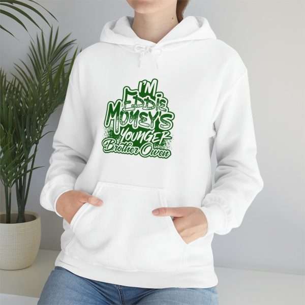 Funny Unisex Heavy Blend Hoodie Sweatshirt - I'm Eddie Money's Younger Brother Owen - Image 7