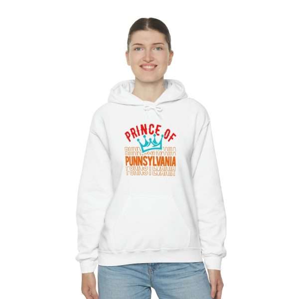 Funny Unisex Heavy Blend Hoodie Sweatshirt - Prince of Punnsylvania - Image 5