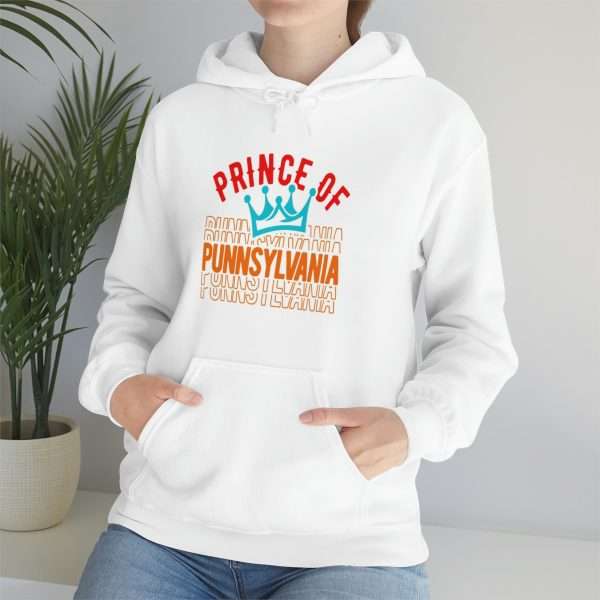 Funny Unisex Heavy Blend Hoodie Sweatshirt - Prince of Punnsylvania - Image 7