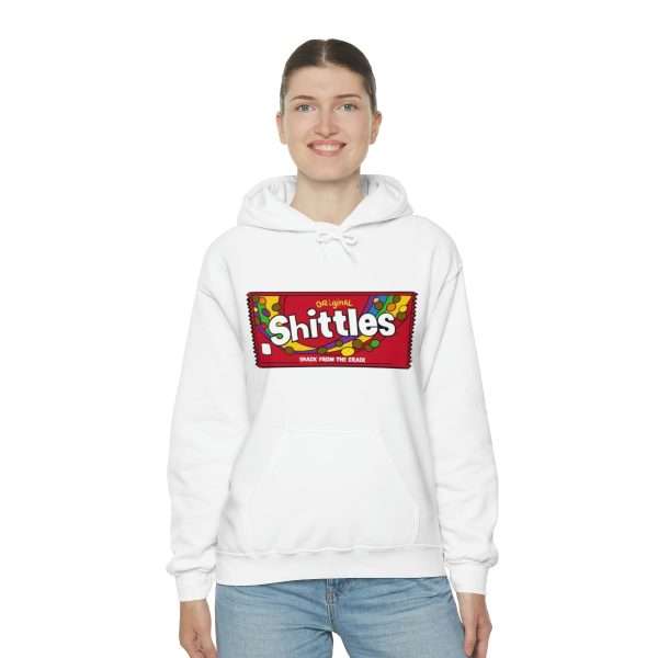 Funny Unisex Heavy Blend Hoodie Sweatshirt - Shittles Candy – Snack from the Crack - Image 6