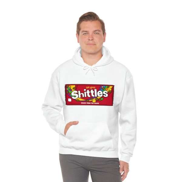 Funny Unisex Heavy Blend Hoodie Sweatshirt - Shittles Candy – Snack from the Crack - Image 7