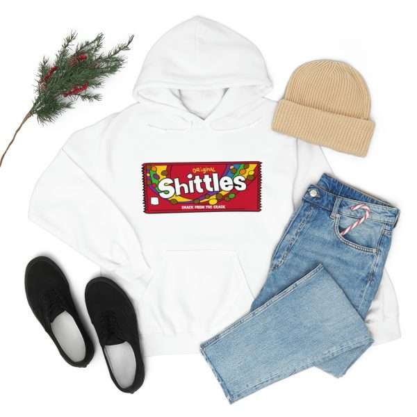 Funny Unisex Heavy Blend Hoodie Sweatshirt - Shittles Candy – Snack from the Crack - Image 8