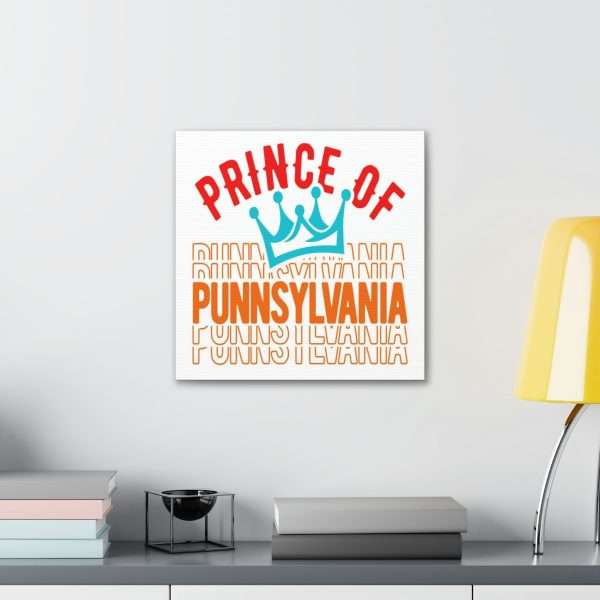 Funny Canvas Art Print Gallery Wrap - Prince of Punnsylvania - Image 39