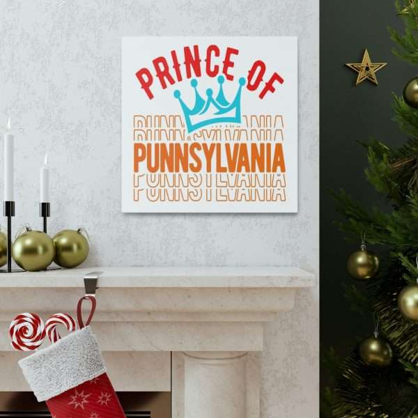 Funny Canvas Art Print Gallery Wrap - Prince of Punnsylvania - Image 41