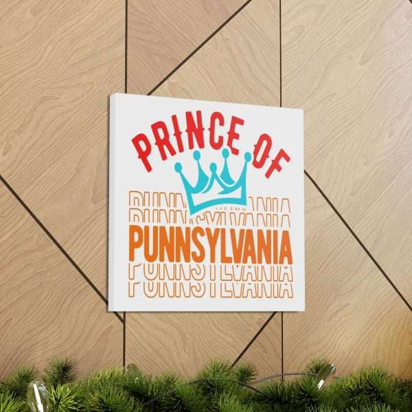 Funny Canvas Art Print Gallery Wrap - Prince of Punnsylvania - Image 42