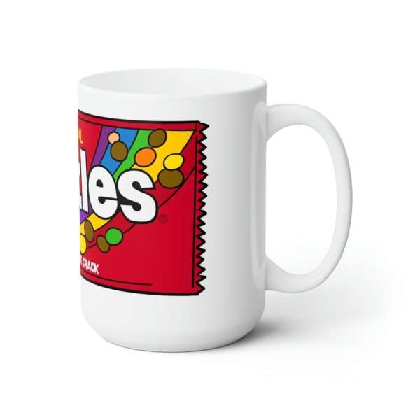 Funny Premium Coffee Mug 15 oz - Shittles Candy – Snack from the Crack - Image 3