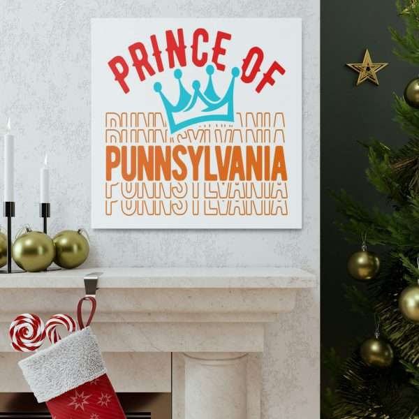 Funny Canvas Art Print Gallery Wrap - Prince of Punnsylvania - Image 13