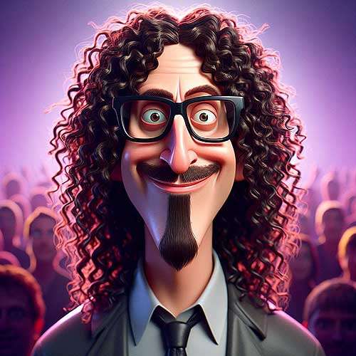 Weird Al smiling