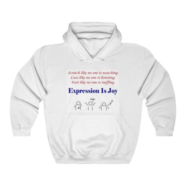 Expression Is Joy Unisex Heavy Blend Hoodie Sweatshirt