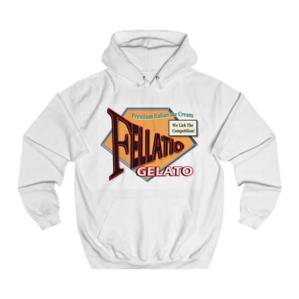 Fellatio Gelato College Hoodie