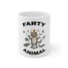 Humorous Coffee Mug 11 oz - Farty Animal