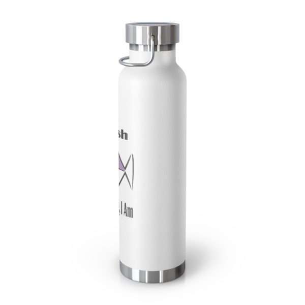 22oz Vacuum-Insulated Bottle - I Fish, Therefore I Am - Image 4