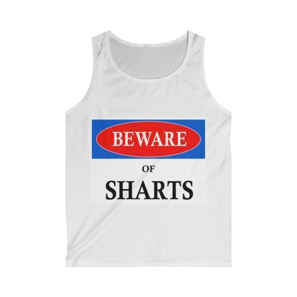 Beware of Sharts Men's Softstyle Tank Top