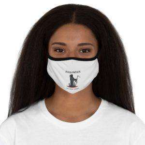 Halloween Be Thy Name Fitted Polyester Face Mask