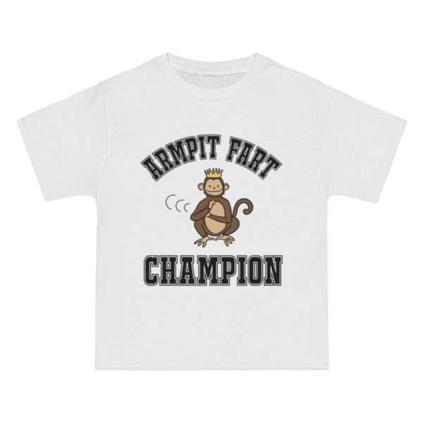 Armpit Fart Champion Beefy-T®  Short-Sleeve T-Shirt - Image 2