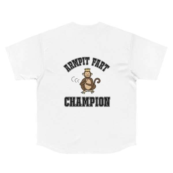 Armpit Fart Champion Men's Baseball Jersey - Image 8