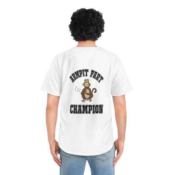 Armpit Fart Champion Men's Baseball Jersey - Image 6