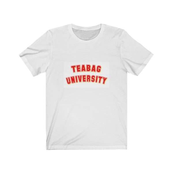 Teabag University Unisex Jersey Short Sleeve Tee