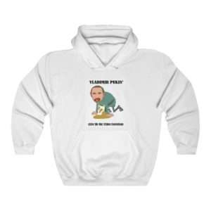 Humorous Unisex Heavy Blend Hoodie Sweatshirt - Vladimir  Pukin’ (After His War Crimes Conviction)