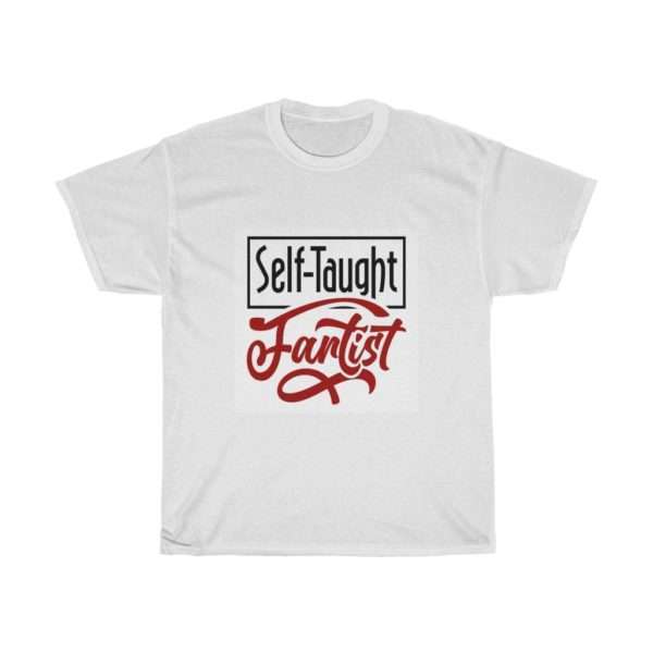 Self-Taught Fartist Unisex Heavy Cotton Tee