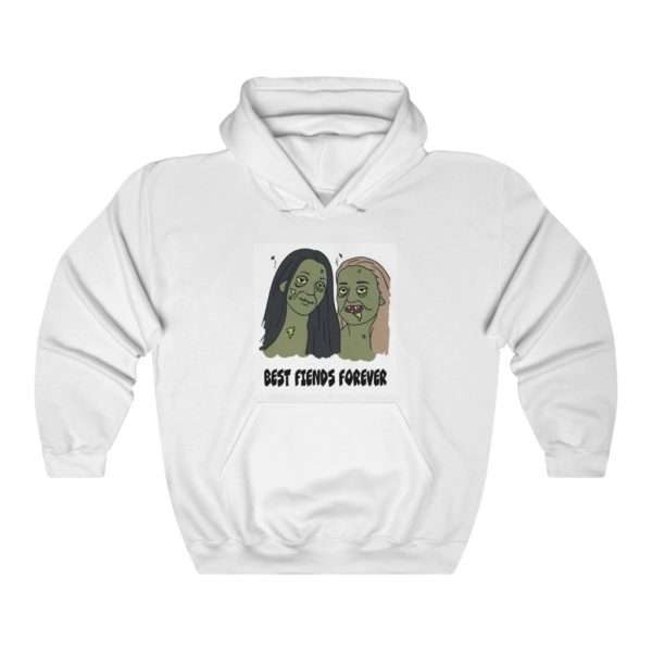 Humorous Unisex Heavy Blend Hoodie Sweatshirt - Best Fiends Forever