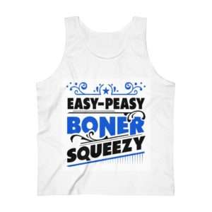 Easy-Peasy Boner Squeezy Men's Ultra Cotton Tank Top