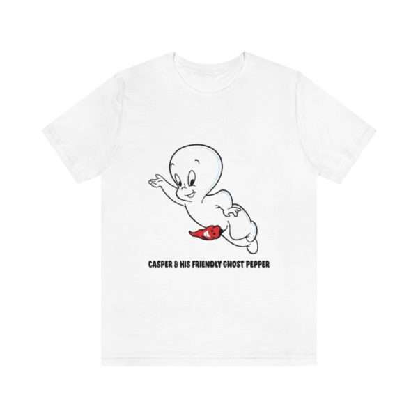 Casper & His Friendly Ghost Pepper Unisex Jersey Short Sleeve Tee - Image 2