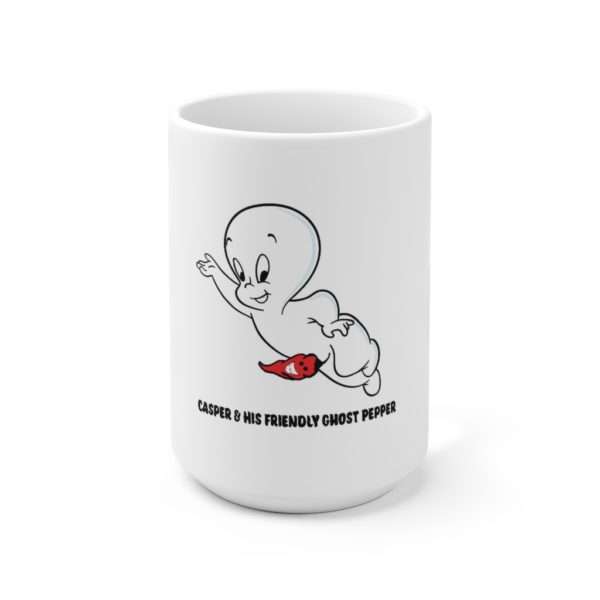 Casper & His Friendly Ghost Pepper Ceramic Mug 15oz