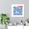 I Can Teach a Man to Fish But I Can't Teach a Fish to Ride a Bike Canvas Gallery Wraps - Image 26