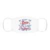 We Accept the Love We Think We Deserve OR We Accept the Dessert We Think We Love Snug-Fit Polyester Face Mask - Image 2